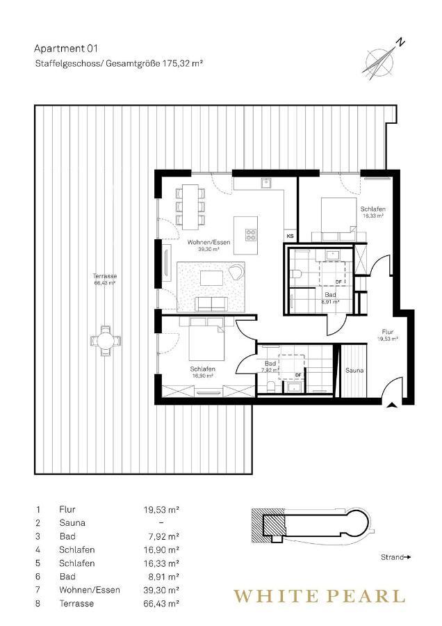 White Pearl Apartment 4 01 Timmendorfer Strand Exterior foto